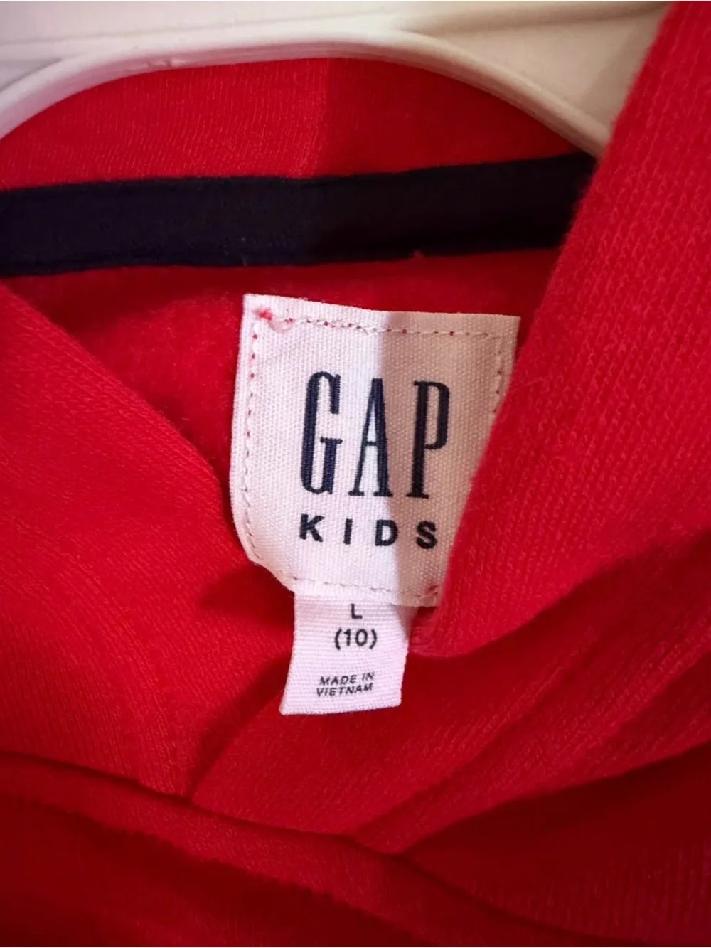 GAP Red & Navy Kids Hoodies with Letter Appliqué